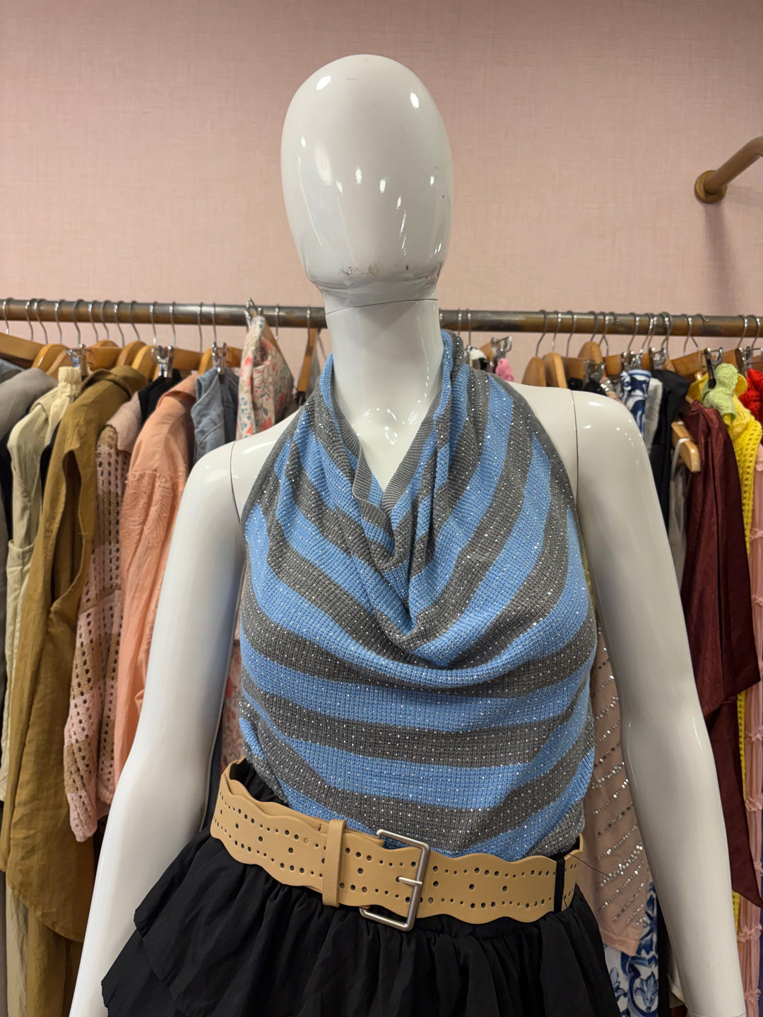 Avery cowl neck top