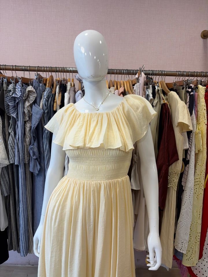Titania off shoulder dress