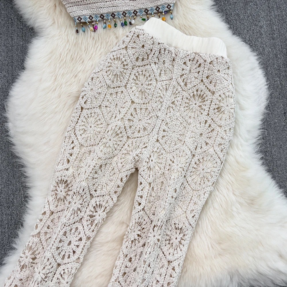 Vinny crochet pants