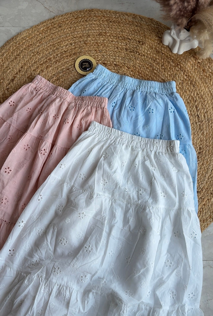 Thea Chikankari skirts