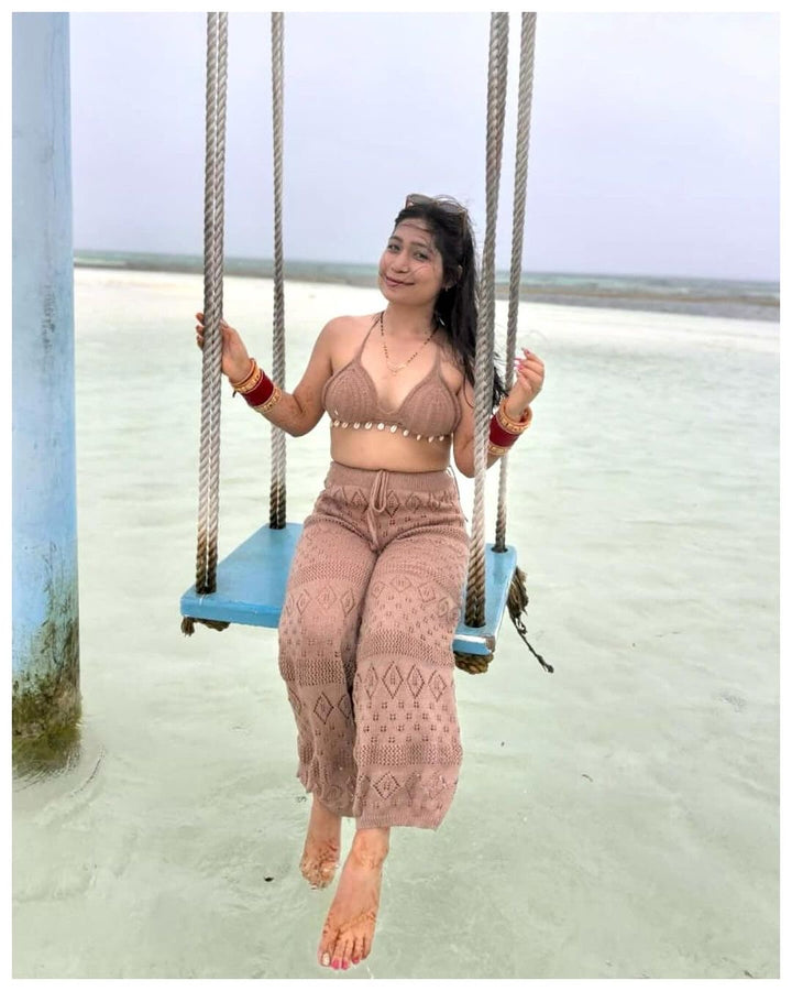 Costa Crochet Two piece set