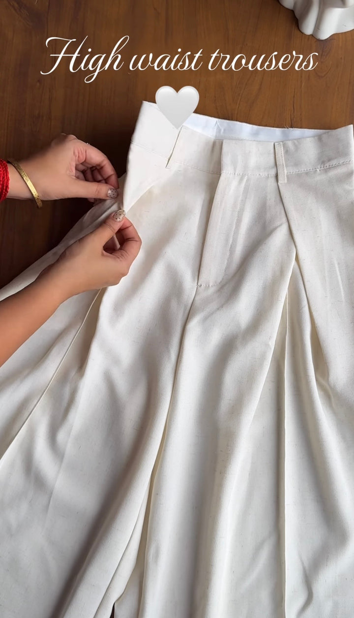 Cornwall high waist trousers