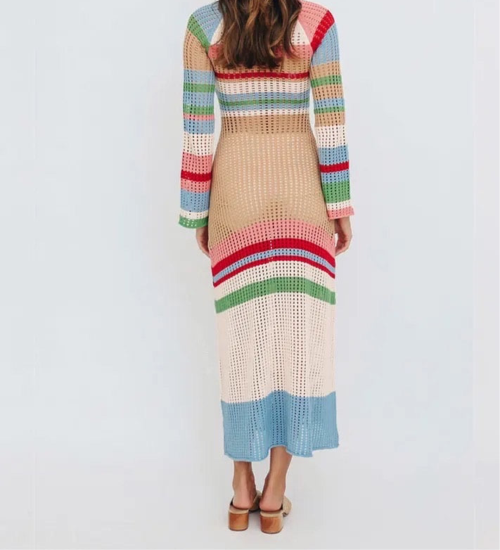 Nomad crochet cover up dress