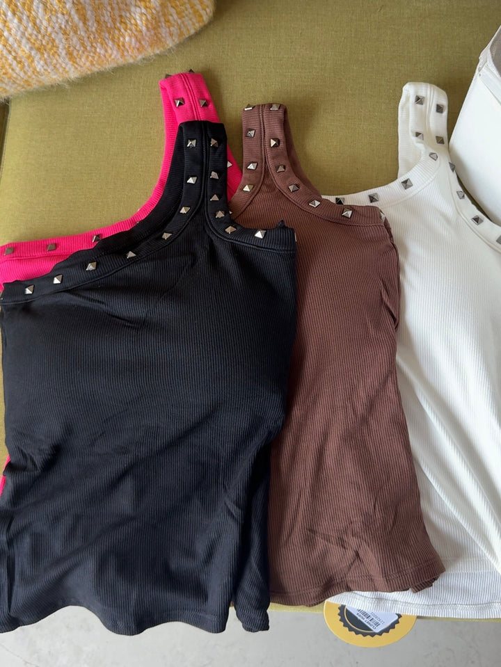 Ramileo one shoulder top