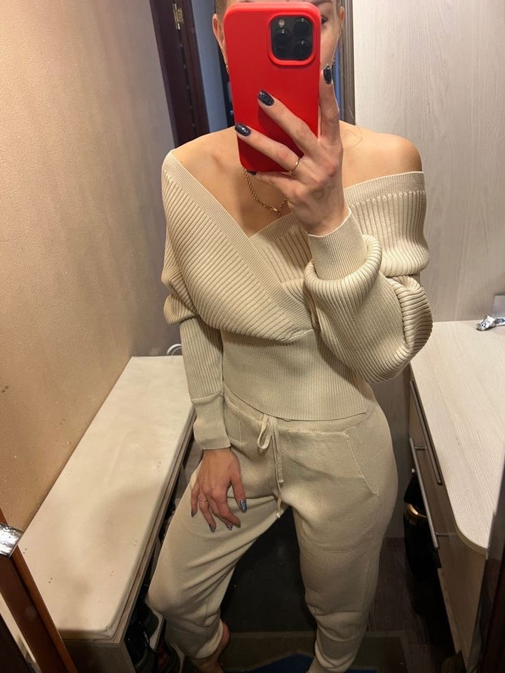 Husky knit tracksuit