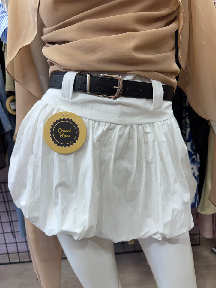 Mia ballon belted skorts