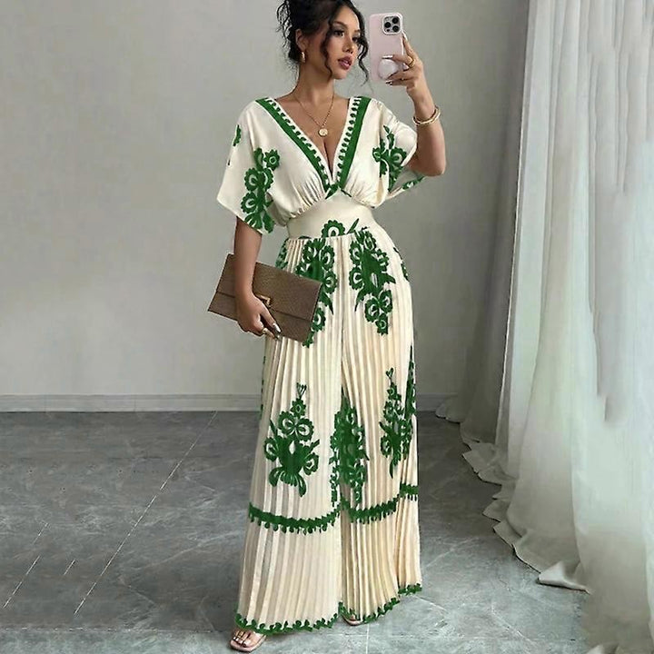 Travis pleated jumpsuit