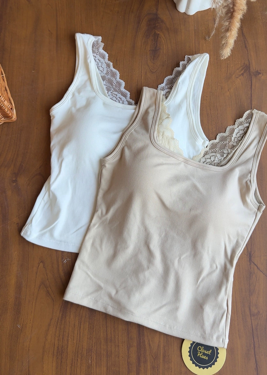 Mulberry built in bra top