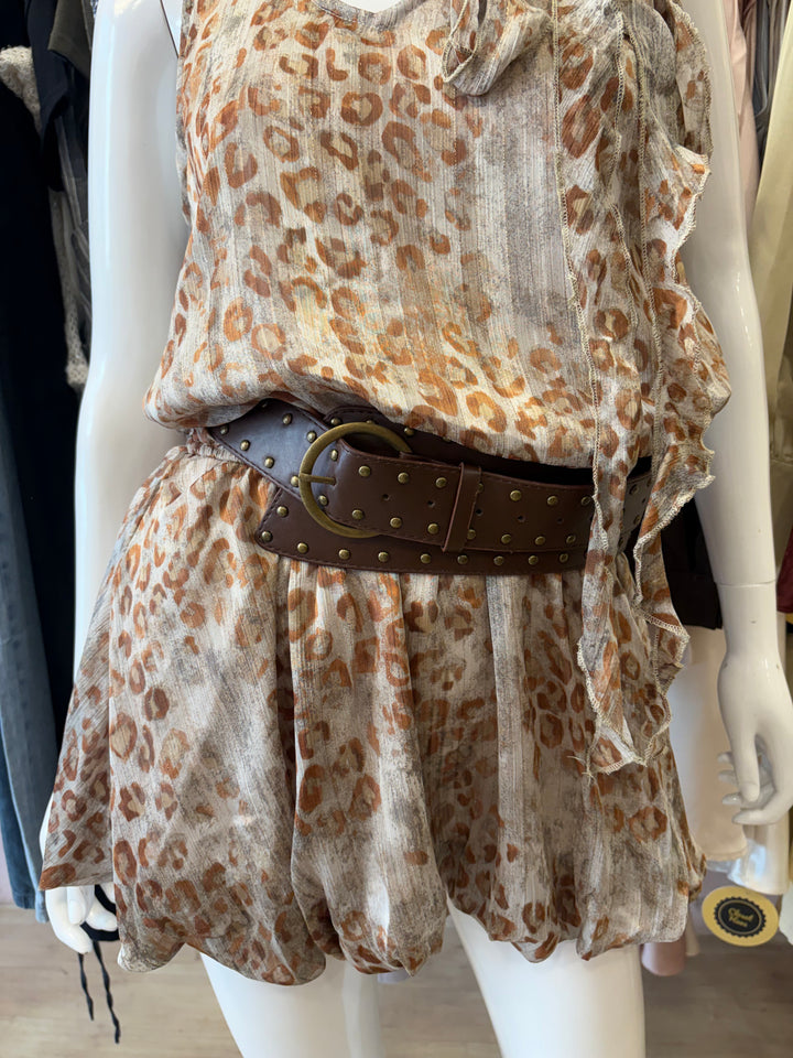 Brooklyn belted dress