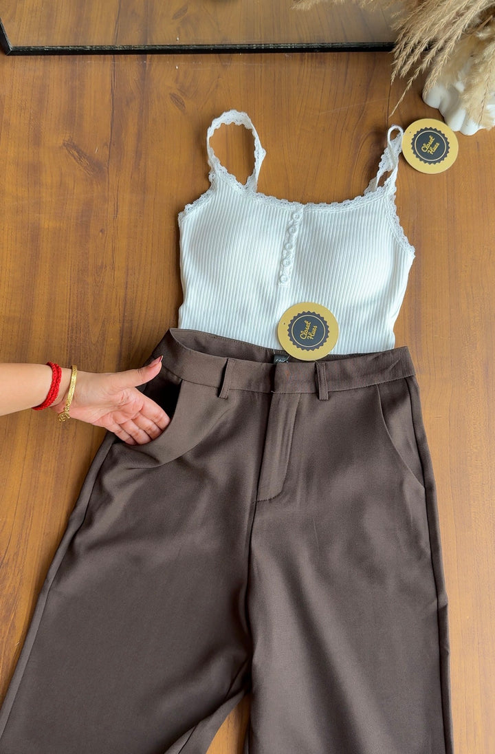 Jennifer flare high waist trousers