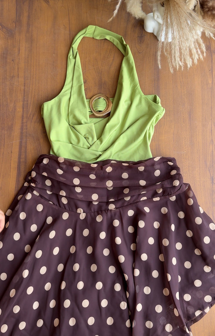 Gilmore polka dot skirt