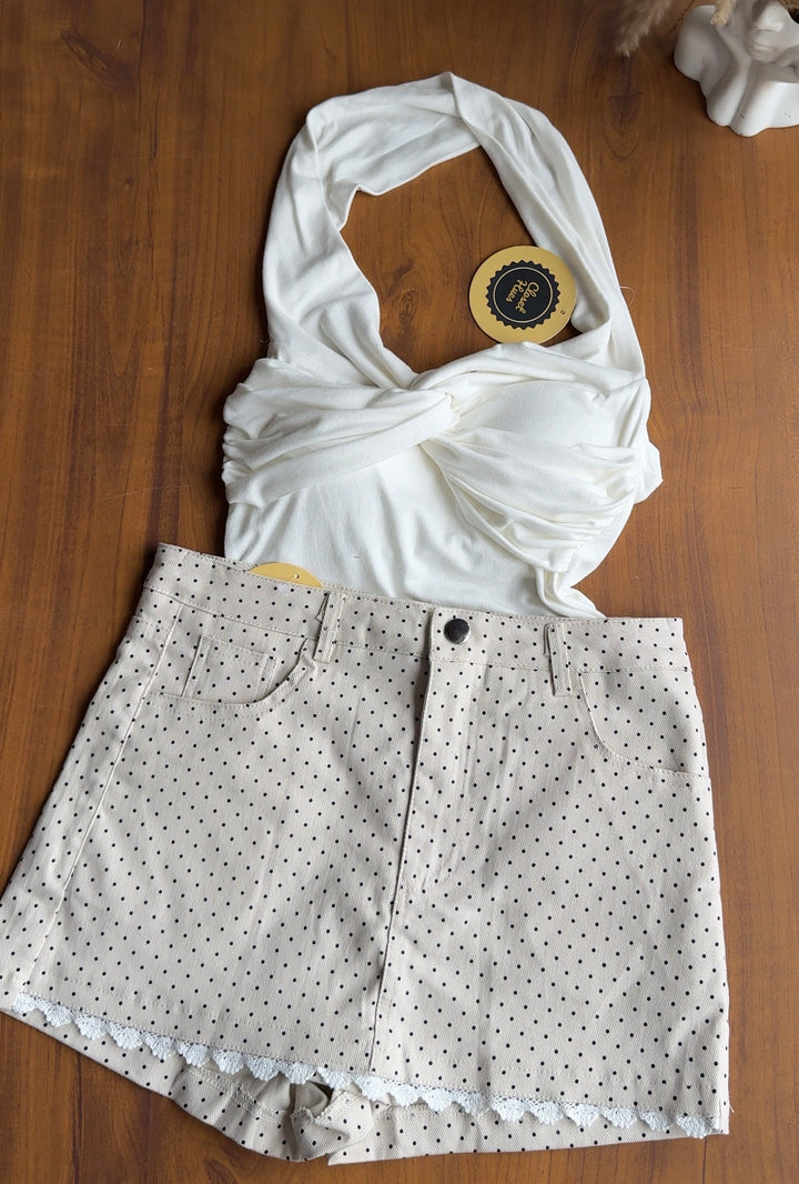 Richard polkadot skorts