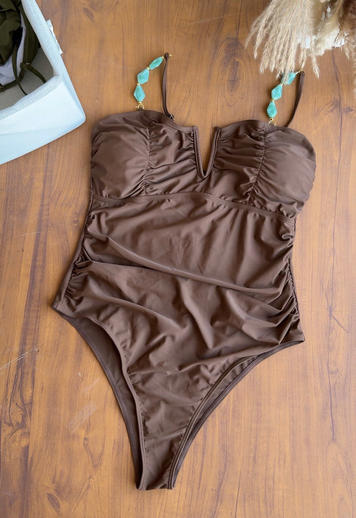 Pablo beaded swimsuit