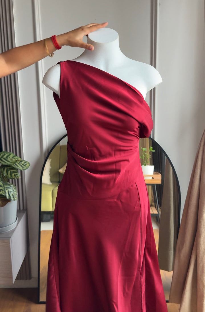 Targaryen silk satin dress