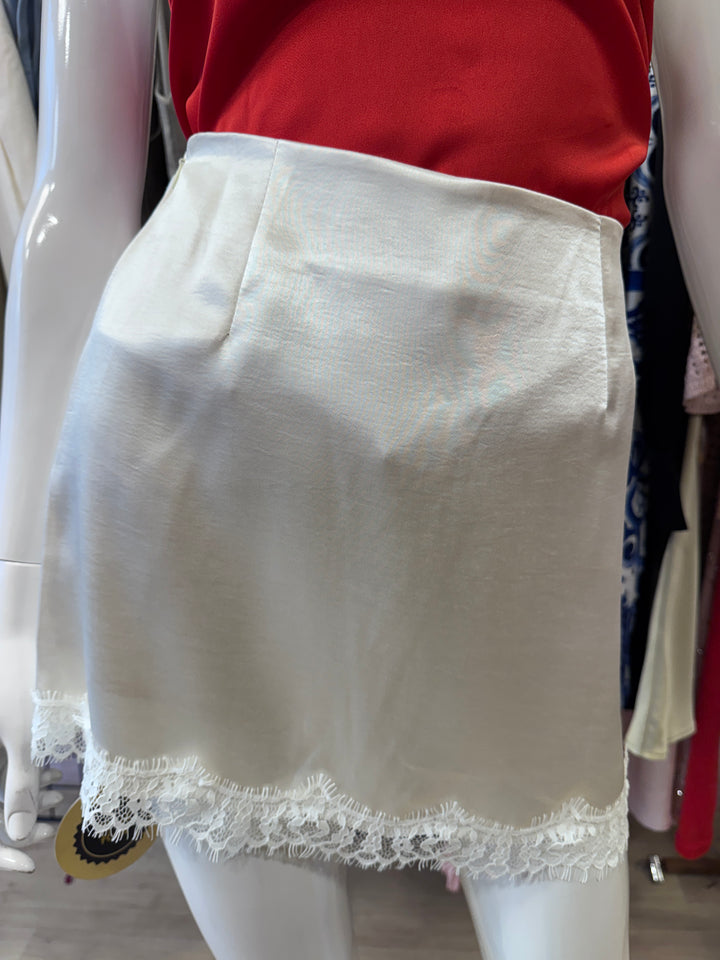 Grace satin skorts