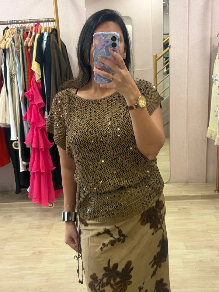 Juliette top-skirt coord set