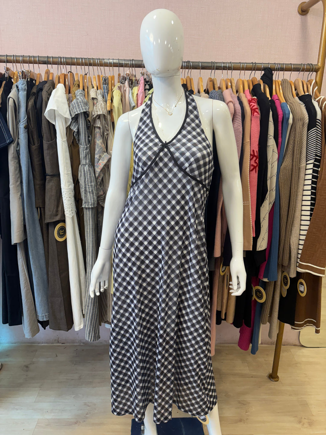 Halter neck dress
