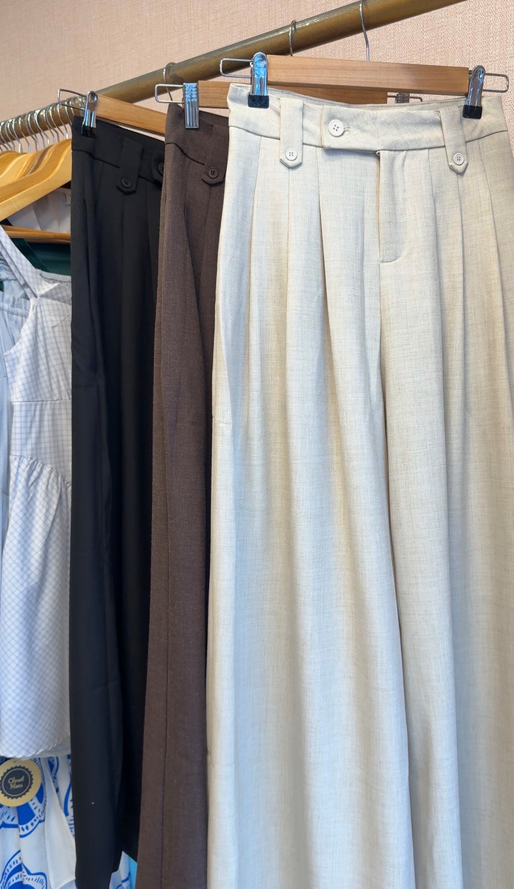 Mallory high waist wide leg pants