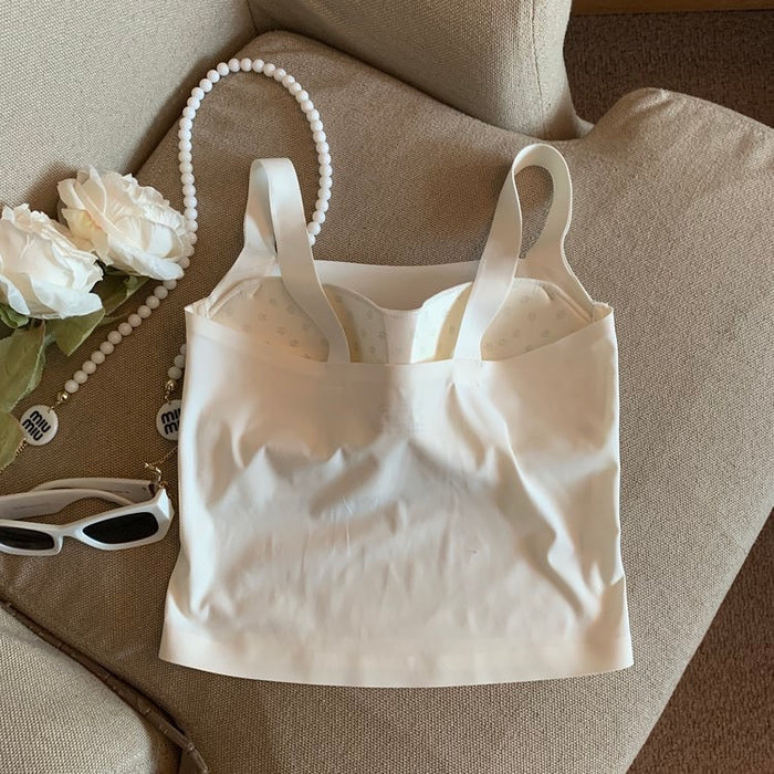 Matcha built in bra top