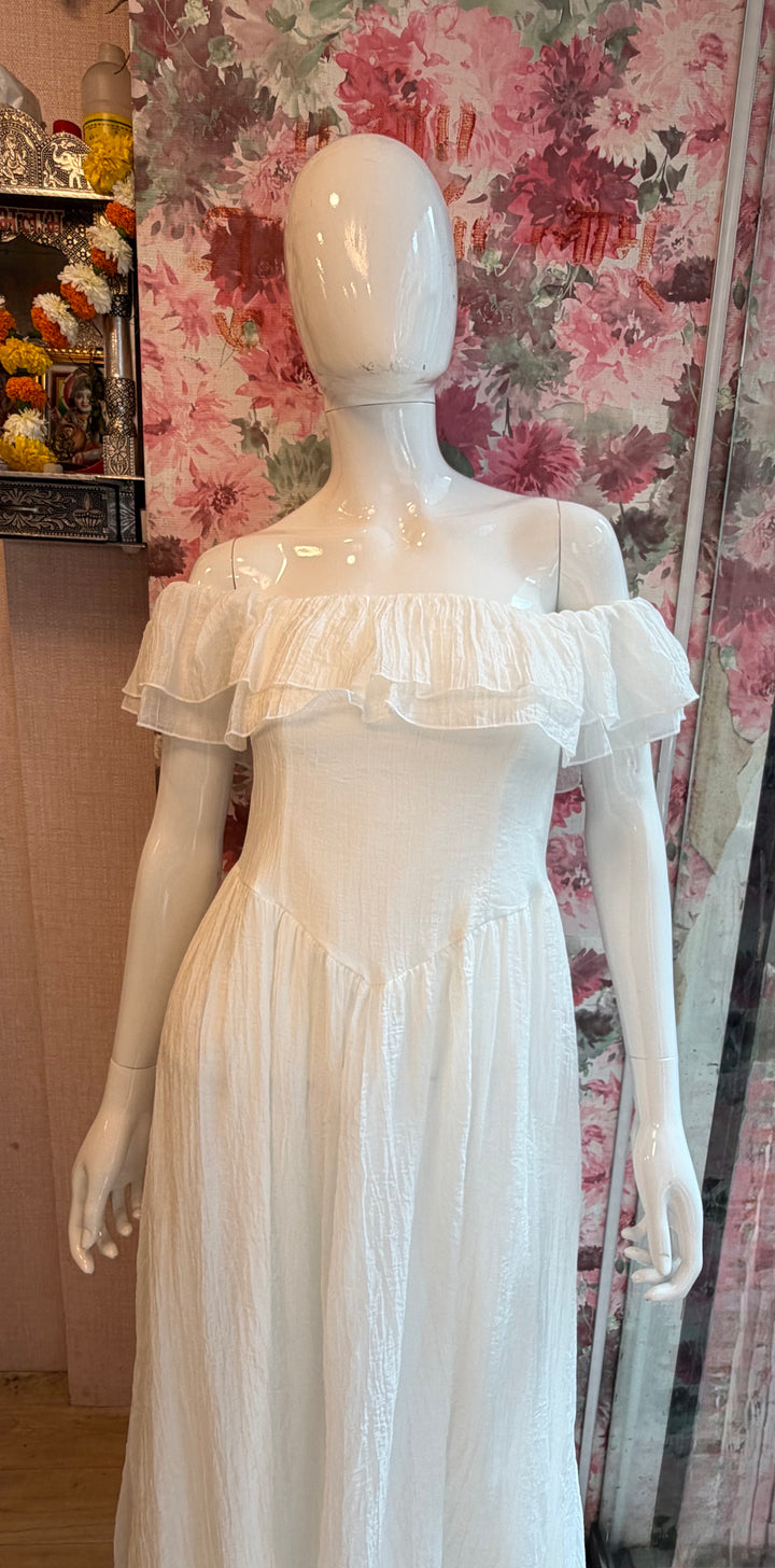 Tulum off shoulder midi dress