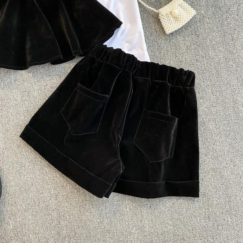 Porsche Velvet Two Piece Set