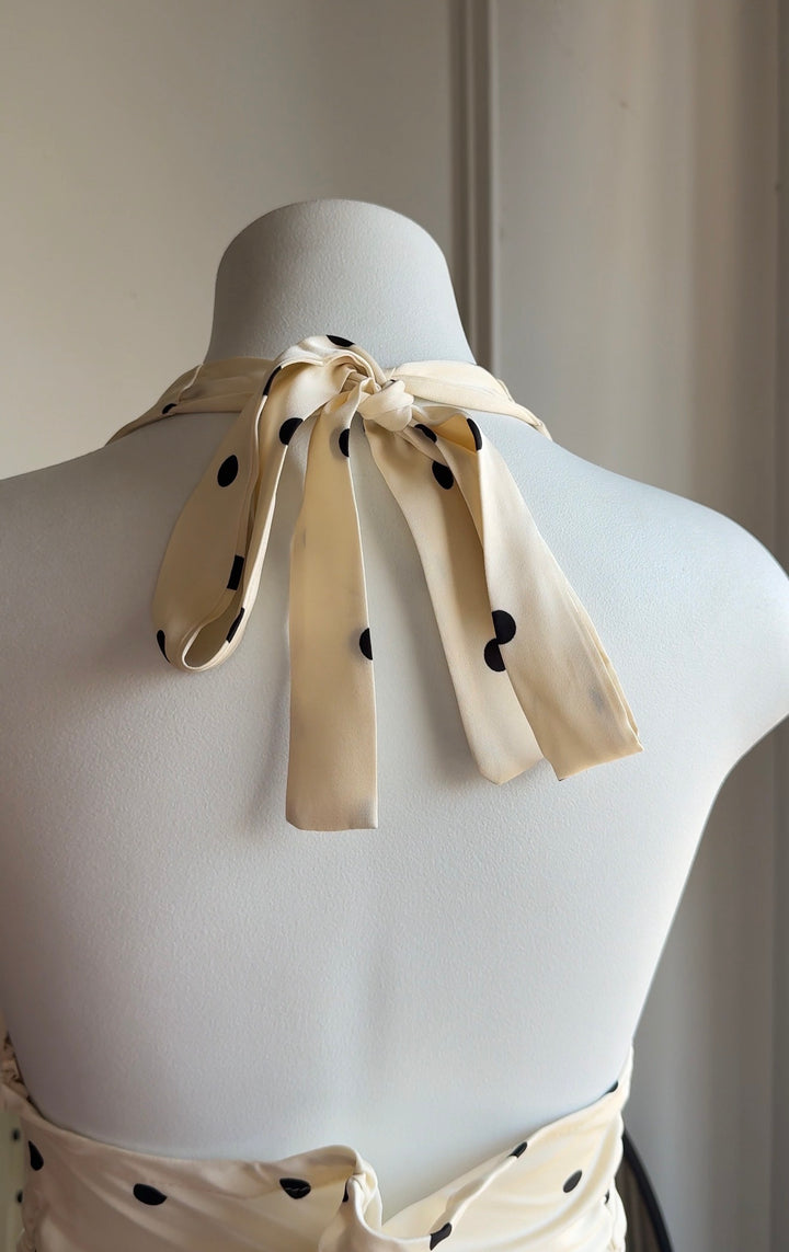 Ben silk satin dress