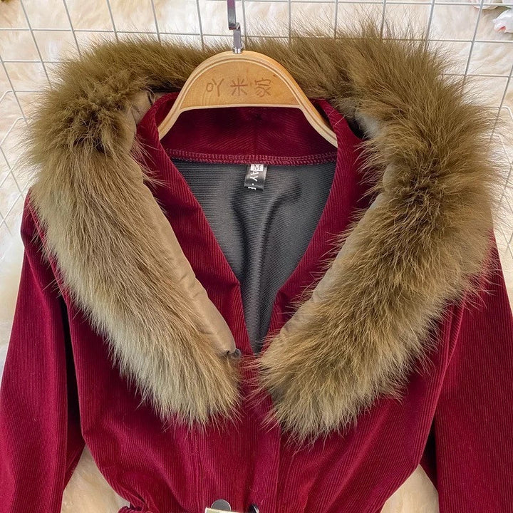 Alyona fur blazer Set