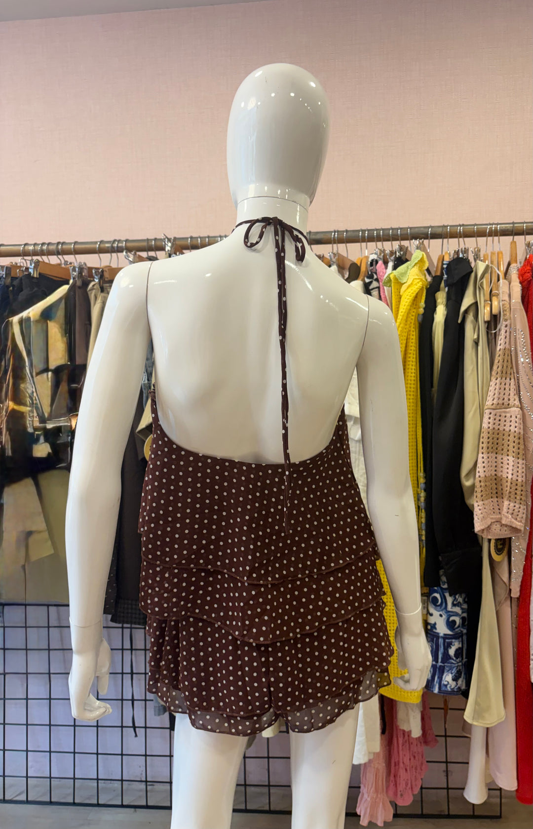 Stella polka dot dress