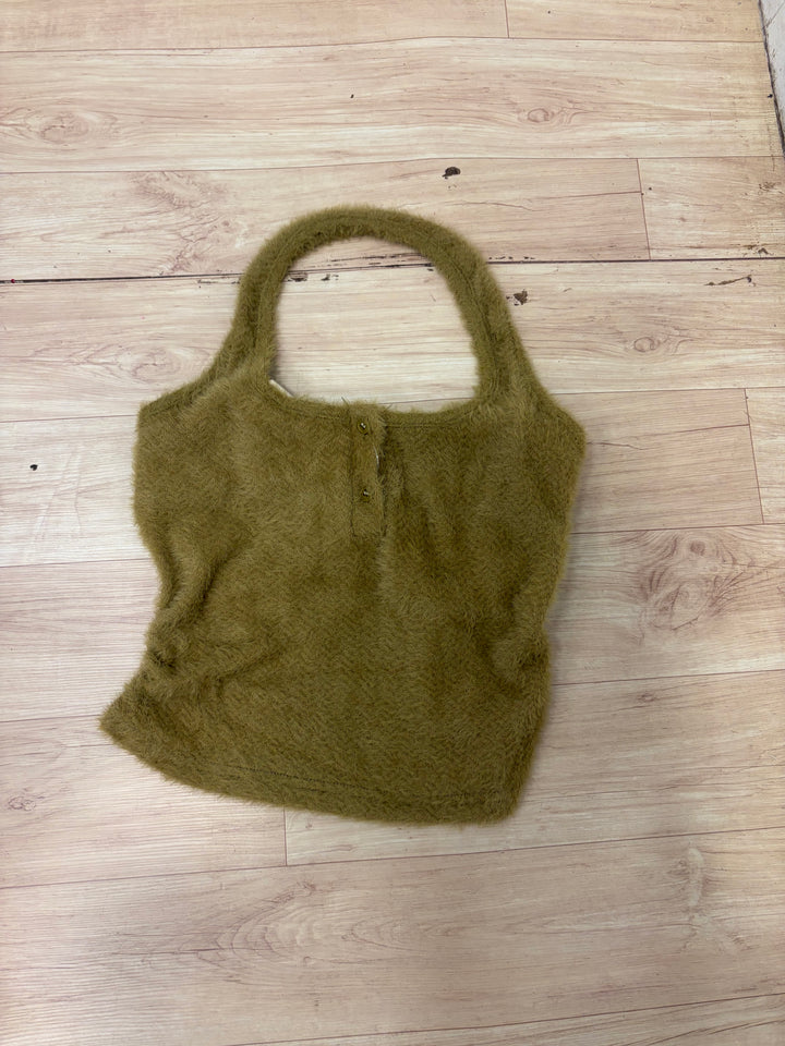 Halter neck padded crop top