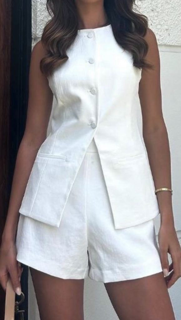 Hartford vest skirt set