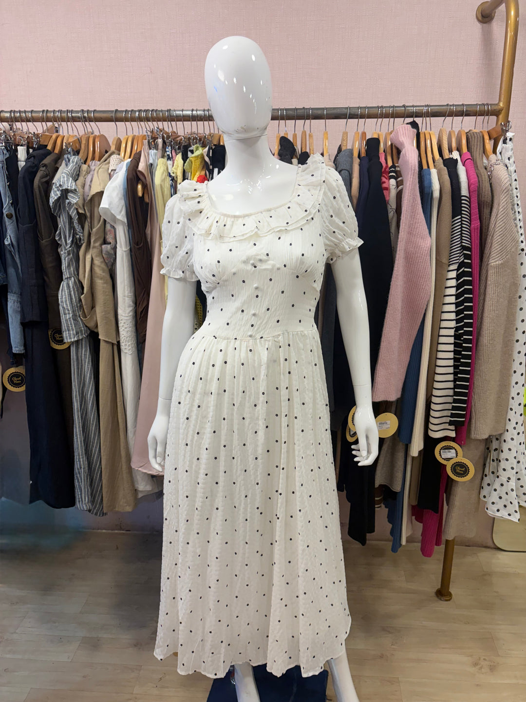 Midi dress- white