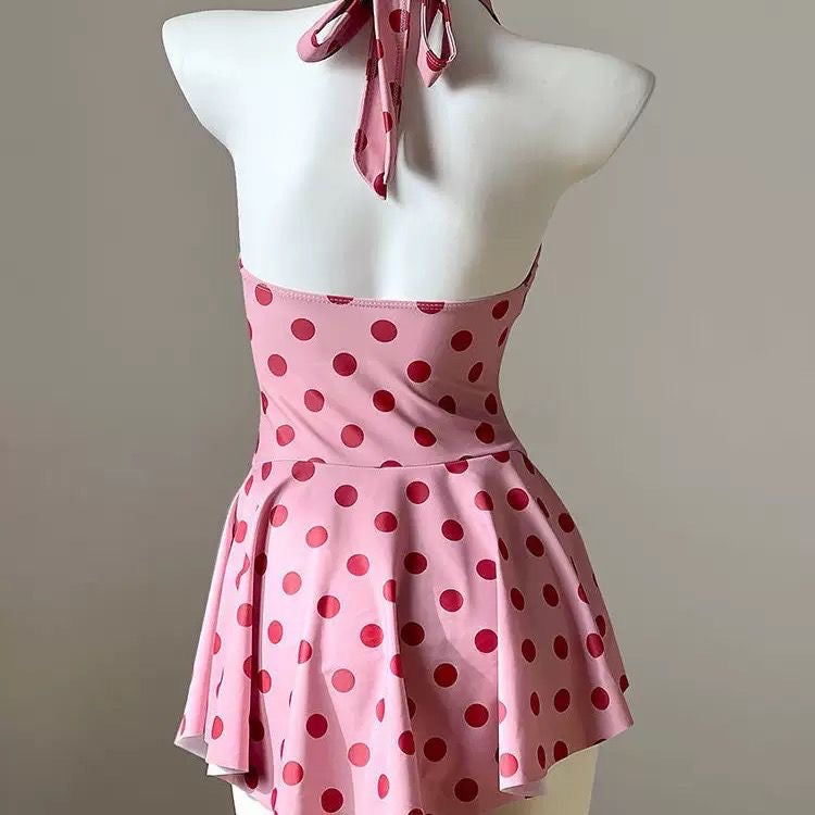 Oddity polka dot swimsuit