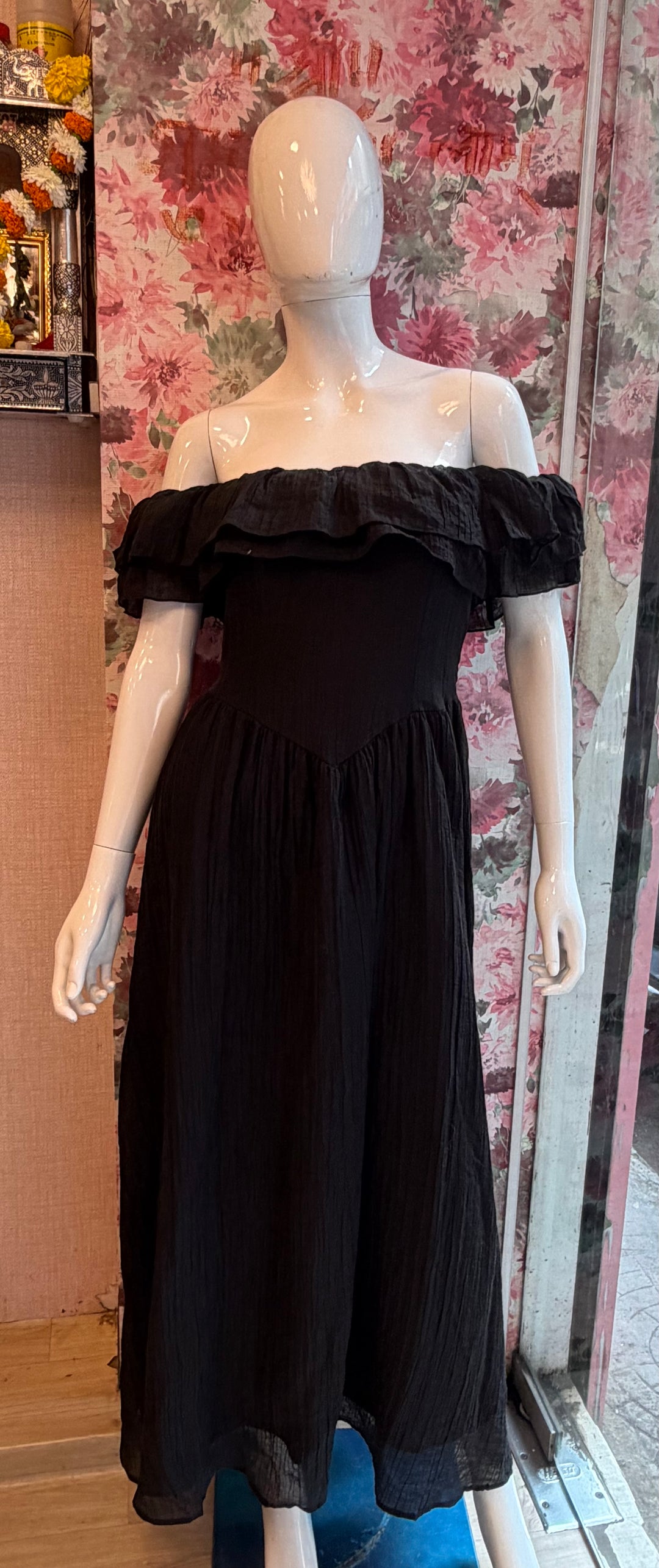 Tulum off shoulder midi dress