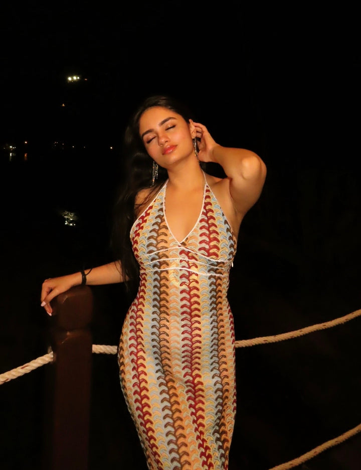 Monroe crochet dress