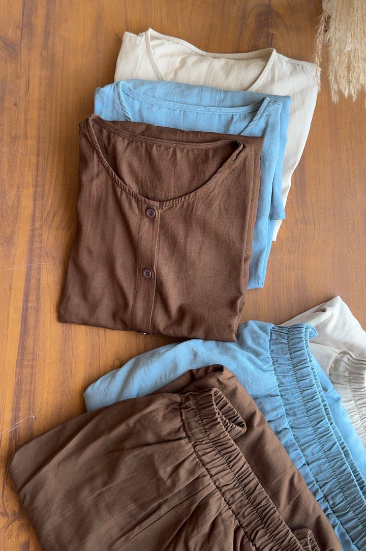 Medussa premium cotton skirt Coords set