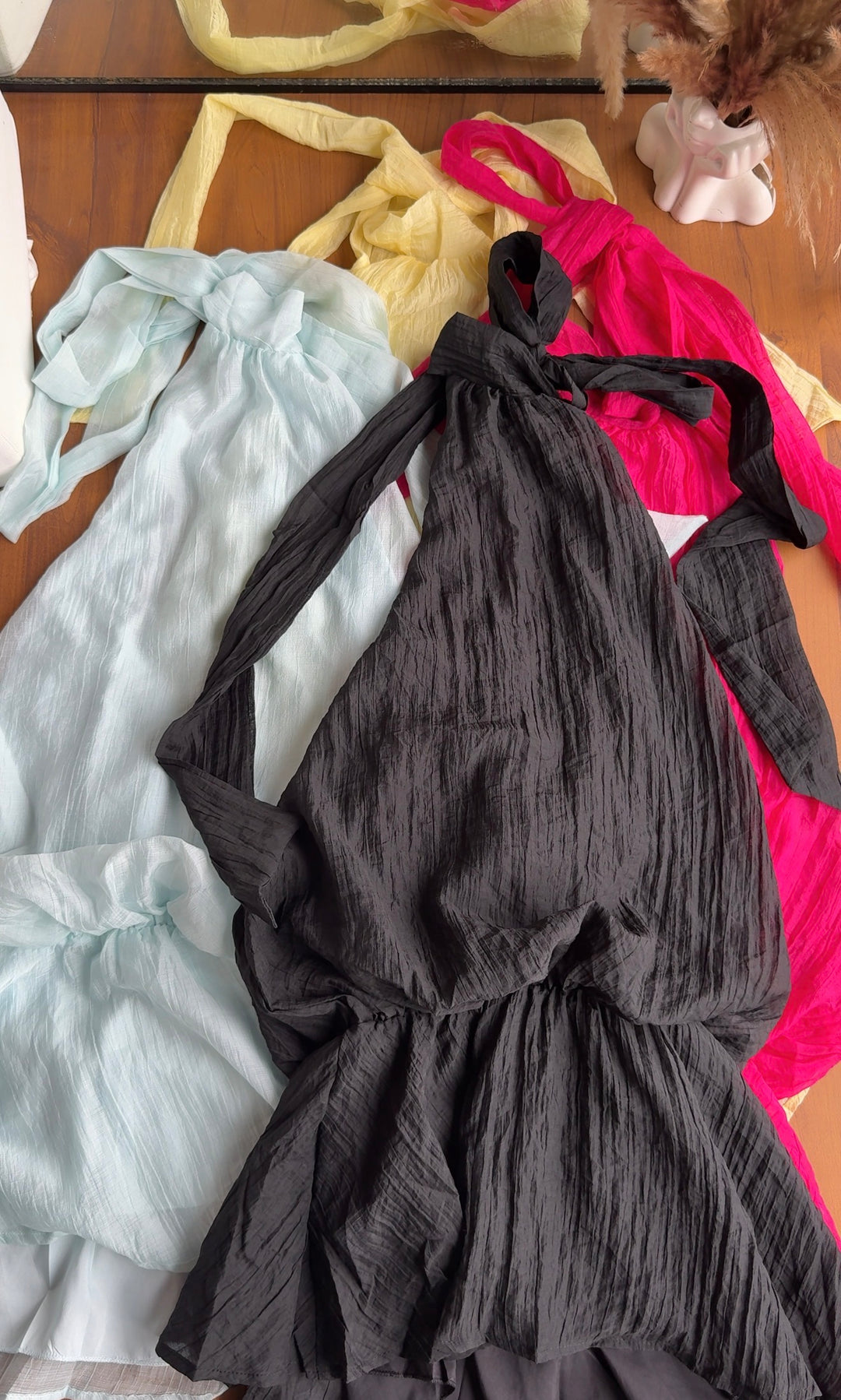 Annie halter neck dress