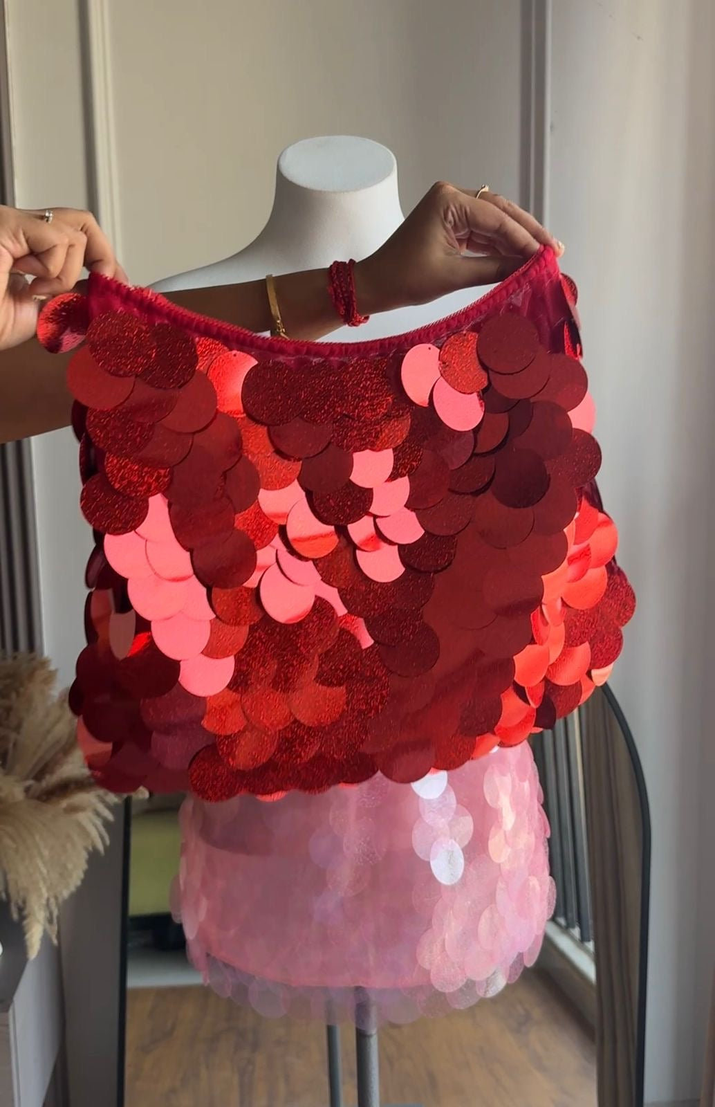 Mermaid shell mini skirt-Preorder