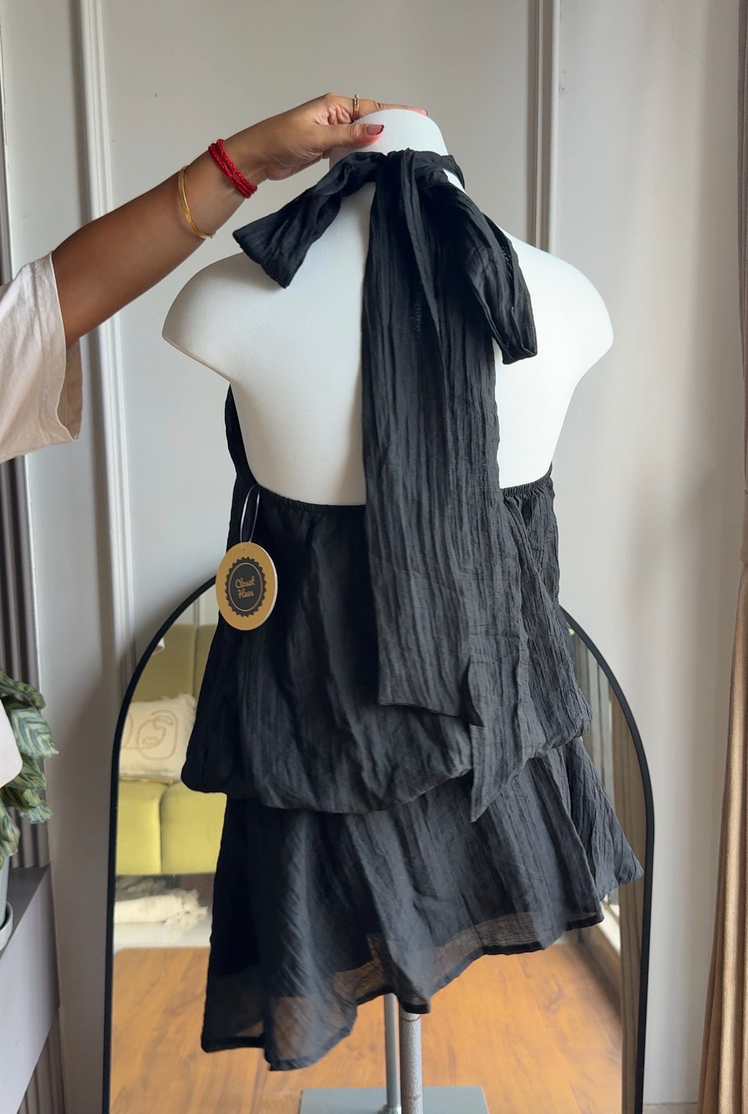 Annie halter neck dress
