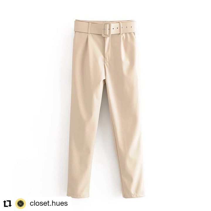 Bernie leather pants