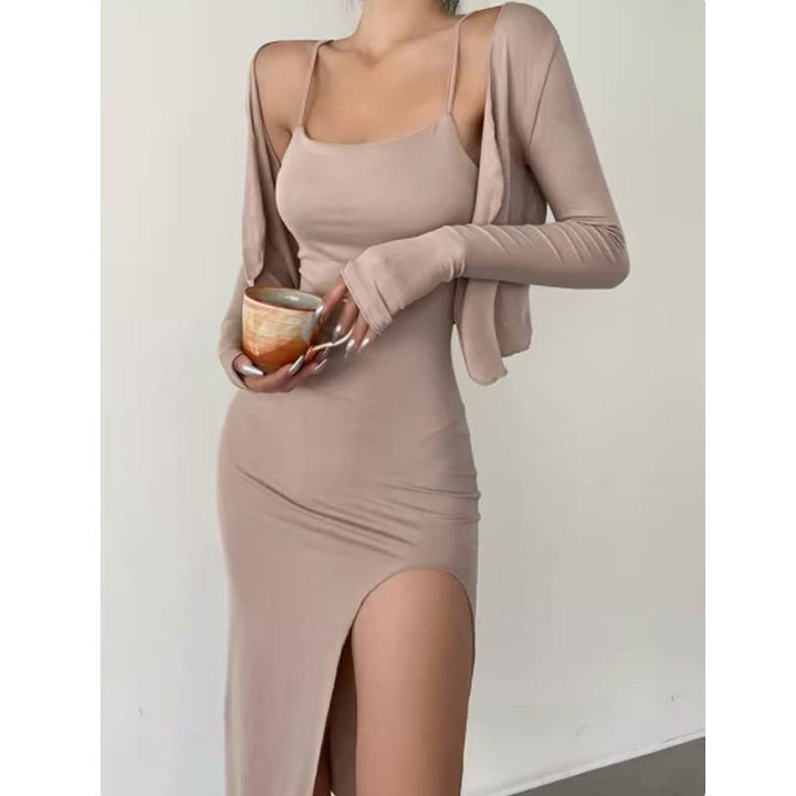 Shanice dress and cardigan set