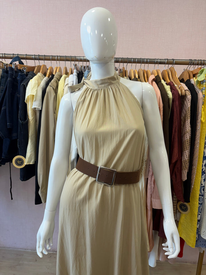 Clara belted dress