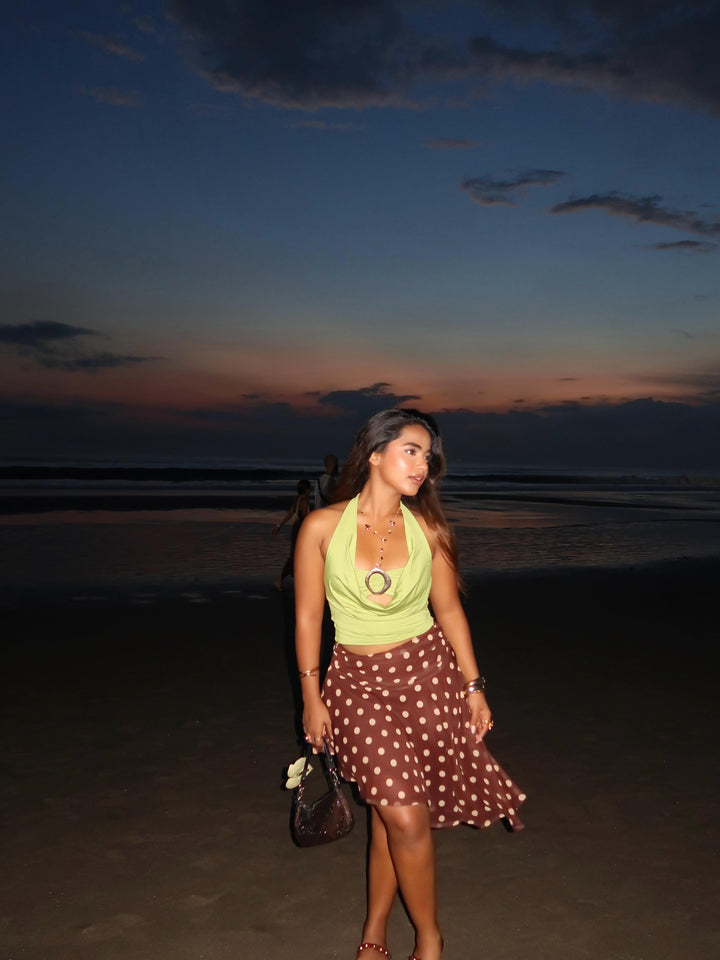 Gilmore polka dot skirt
