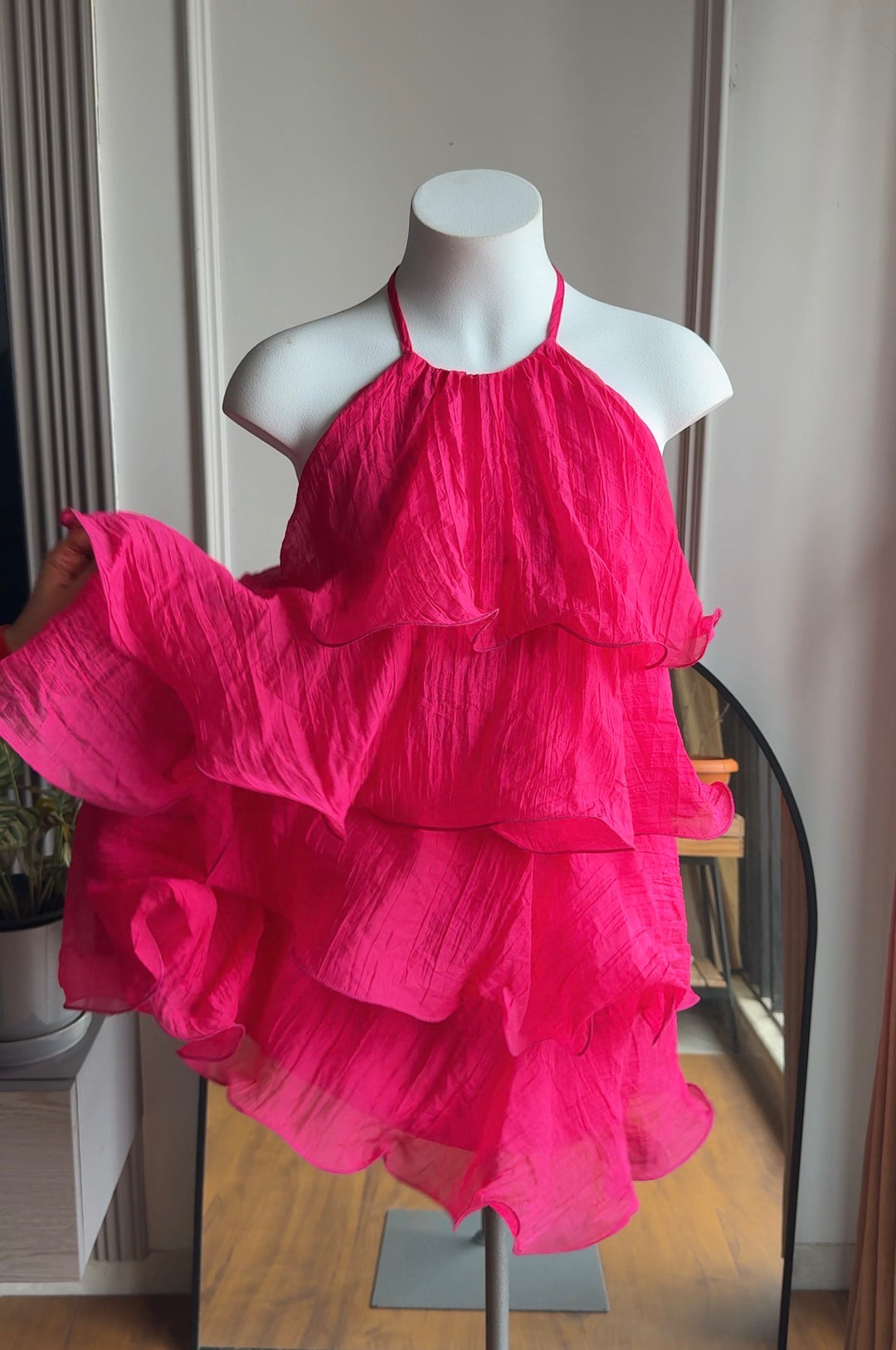 Halstat halter neck dress
