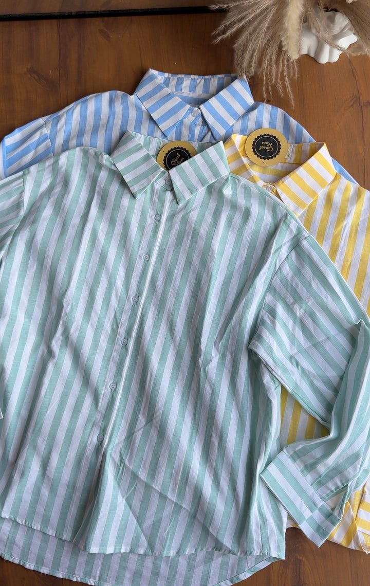 Mel cotton linen shirt