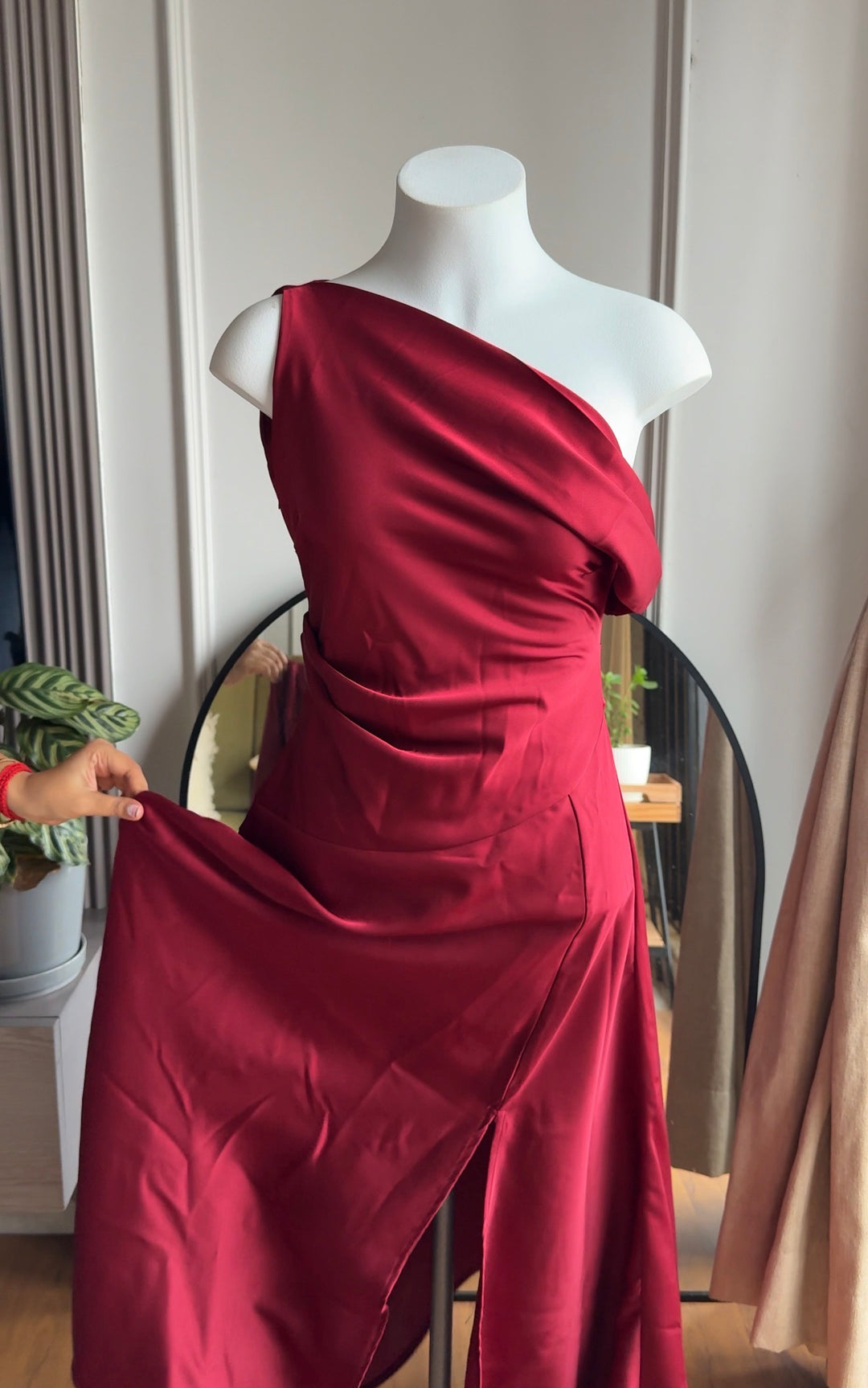 Targaryen silk satin dress