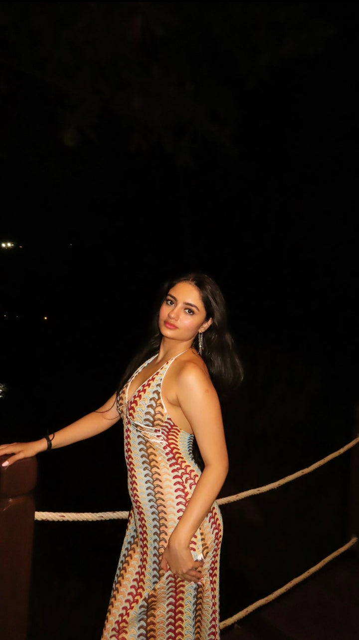 Monroe crochet dress