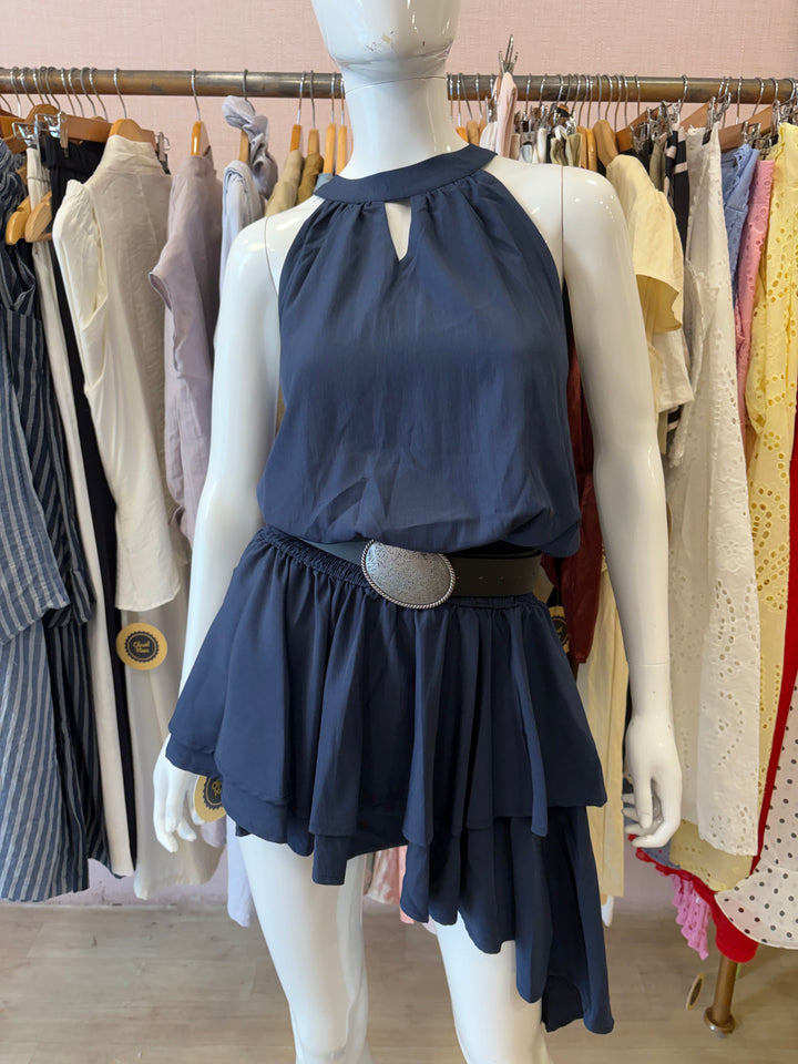 Luna high low dress