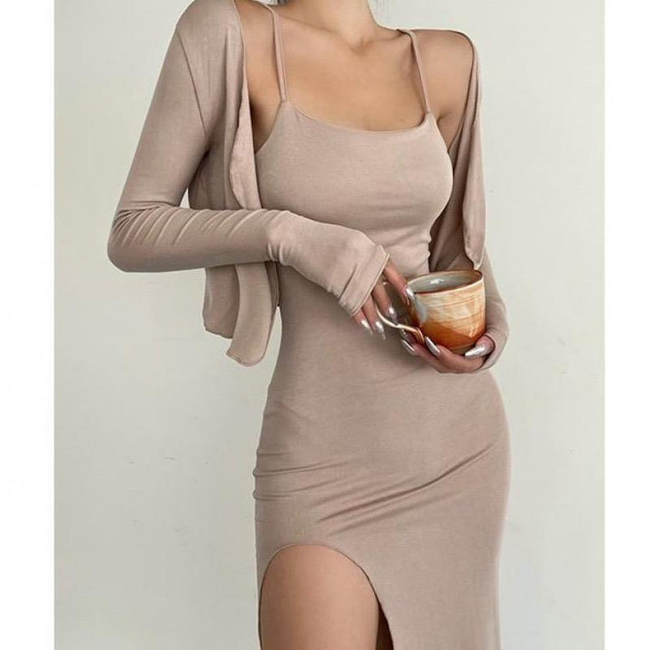 Shanice dress and cardigan set