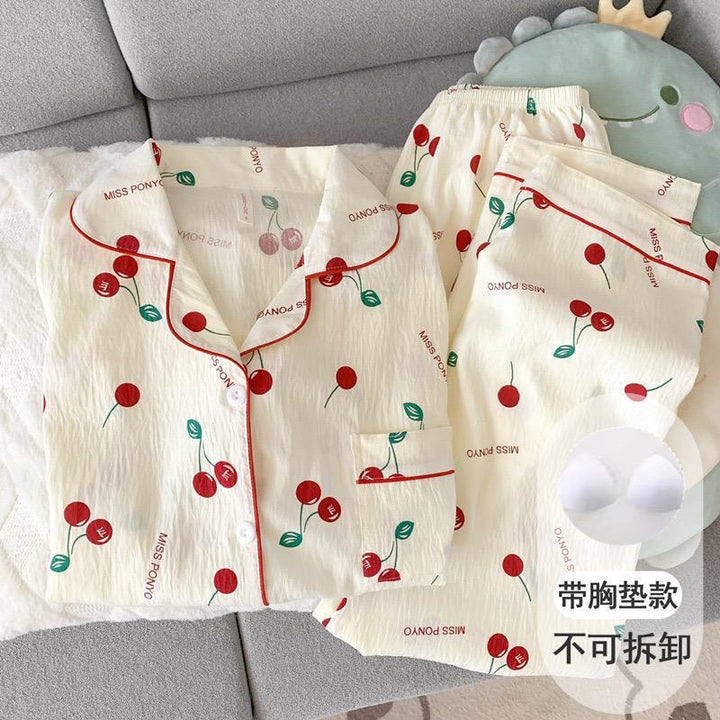 Cherry built in night suit