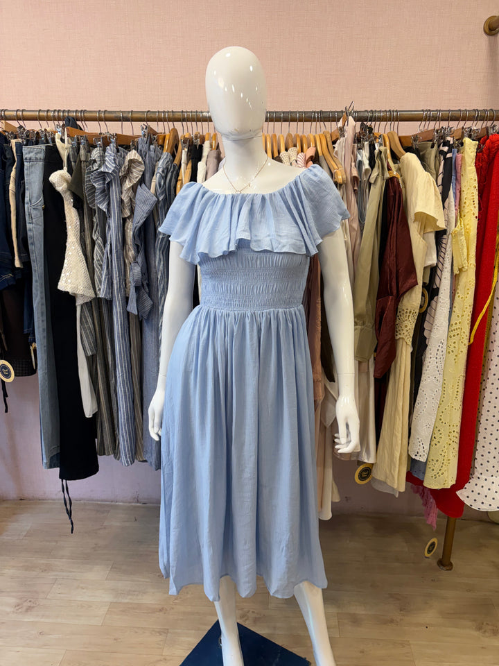 Titania off shoulder dress